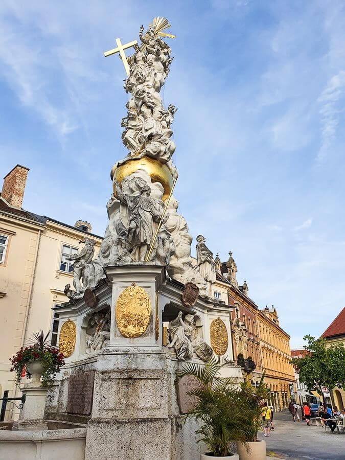 Pestsäule in Baden