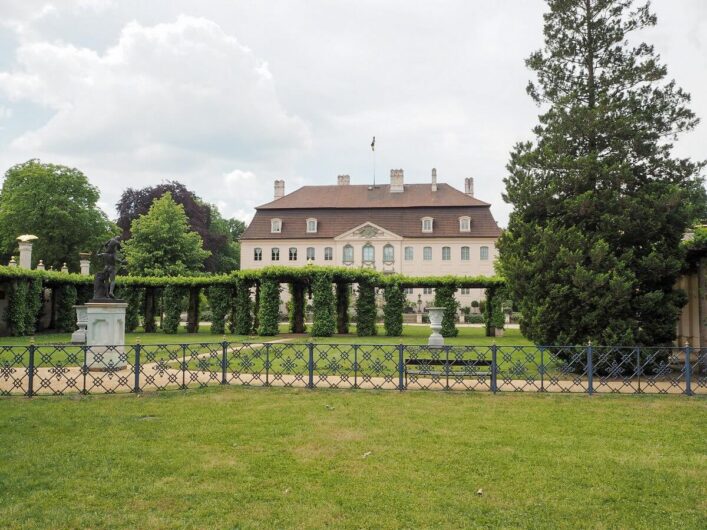 Blick auf Schloss Branitz