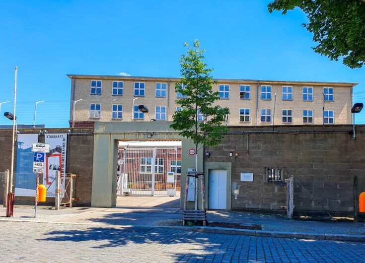 Blick auf das Stasi-Untersuchungsgefängnis Hohenschönhausen