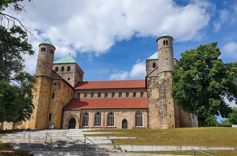 Blick auf St. Michaelis in Hildesheim