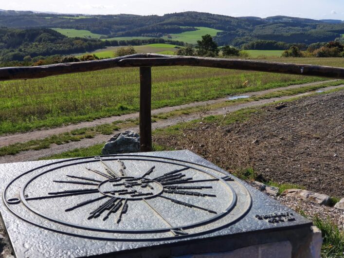 Aussichtspunkt auf dem Sonnenplateau des Hunsrück