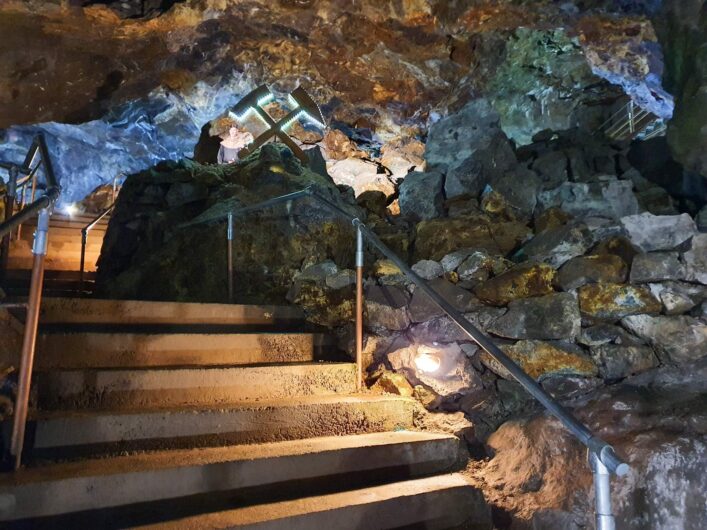 Zeichen der Bergleute im Kupferbergwerk Fischbach