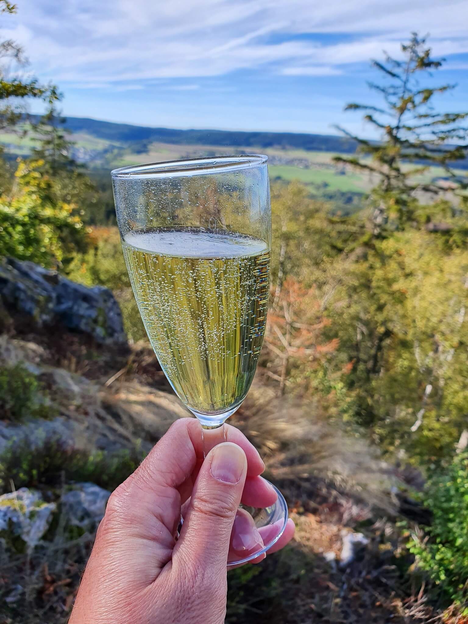 Bizzelgetränk im Nationalpark