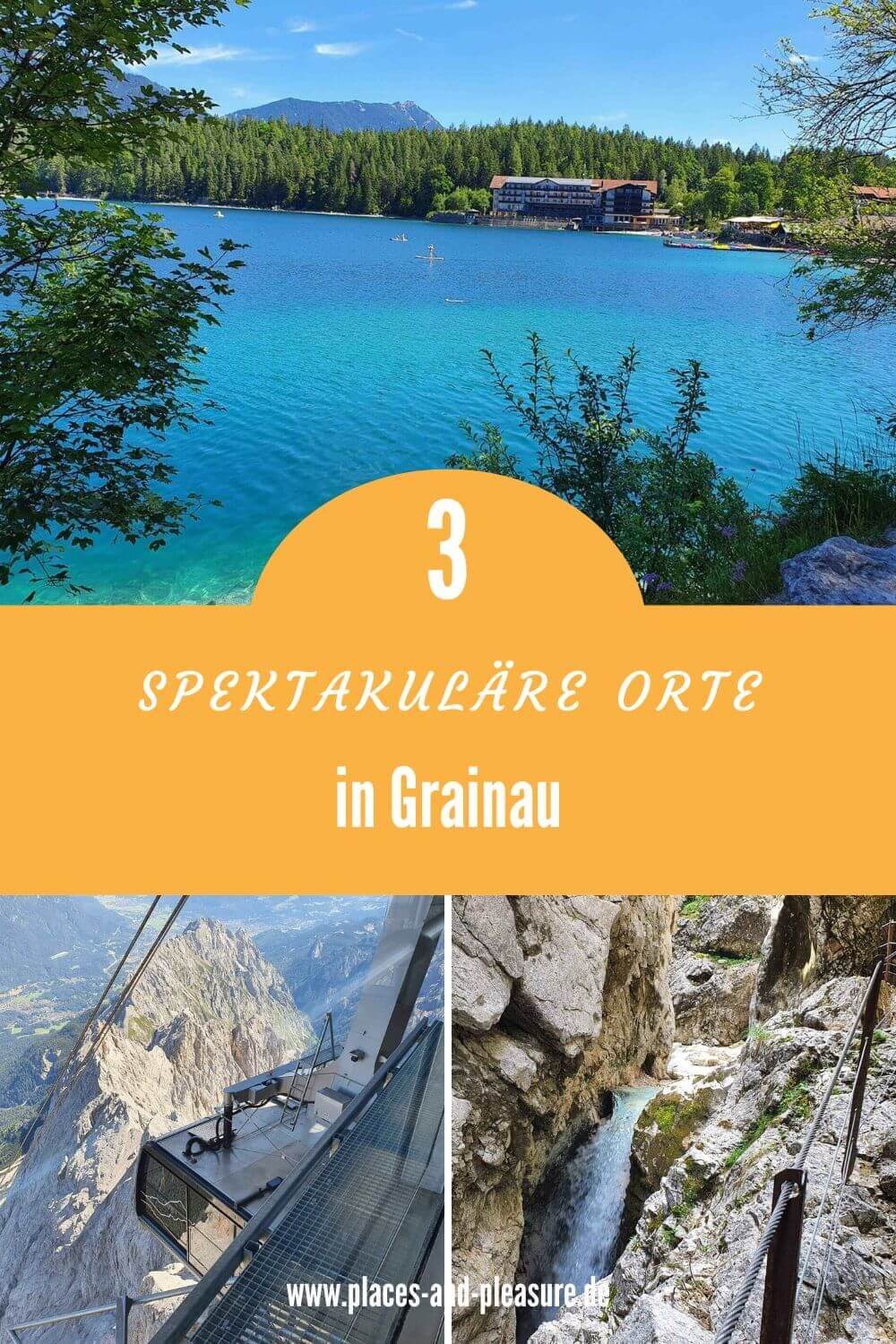 Grainau ist Idylle und Wanderparadies gleichermaßen. Besonders 3 spektakuläre Orte dort begeistern. Lies hier, was im Zugspitzdorf auf dich wartet.