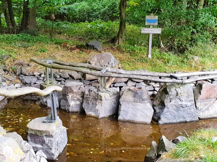 Kneipbecken im Nationalpark Kellerwald-Edersee