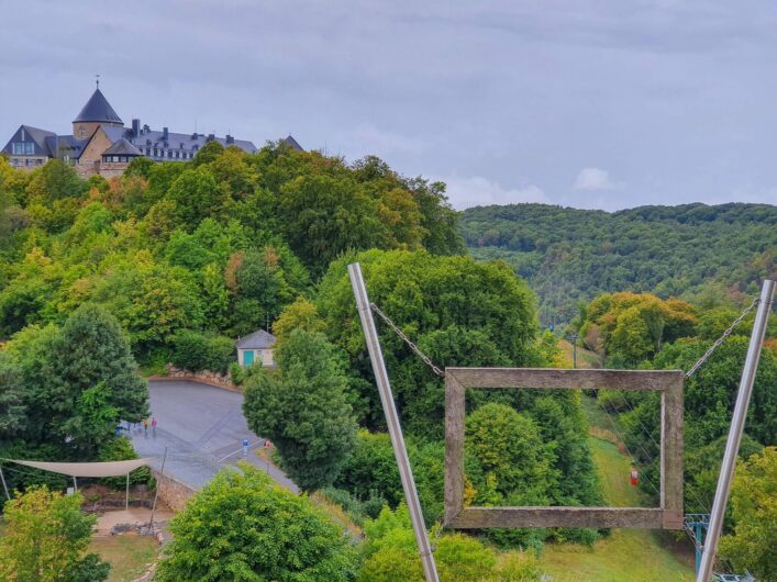 Blick auf Schloss Waldeck