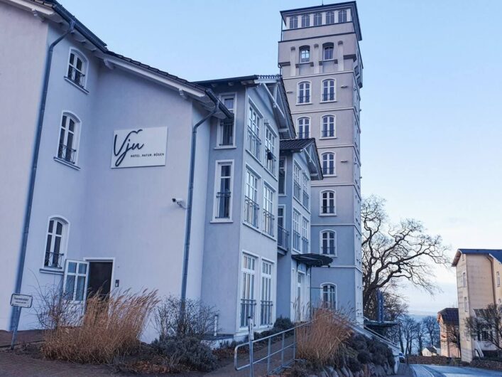 Aussichtsturm des Vju Hotels Göhren