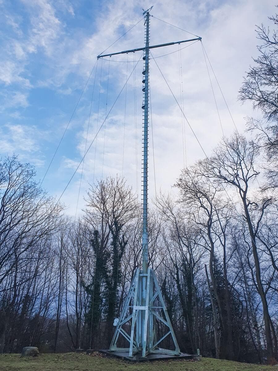 Historischer Sturmsignalmast in Göhren