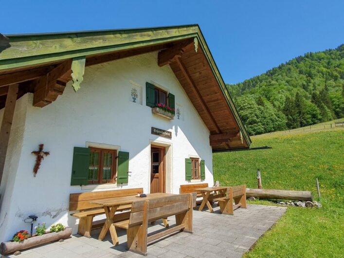 Terrasse der Schronbach alm