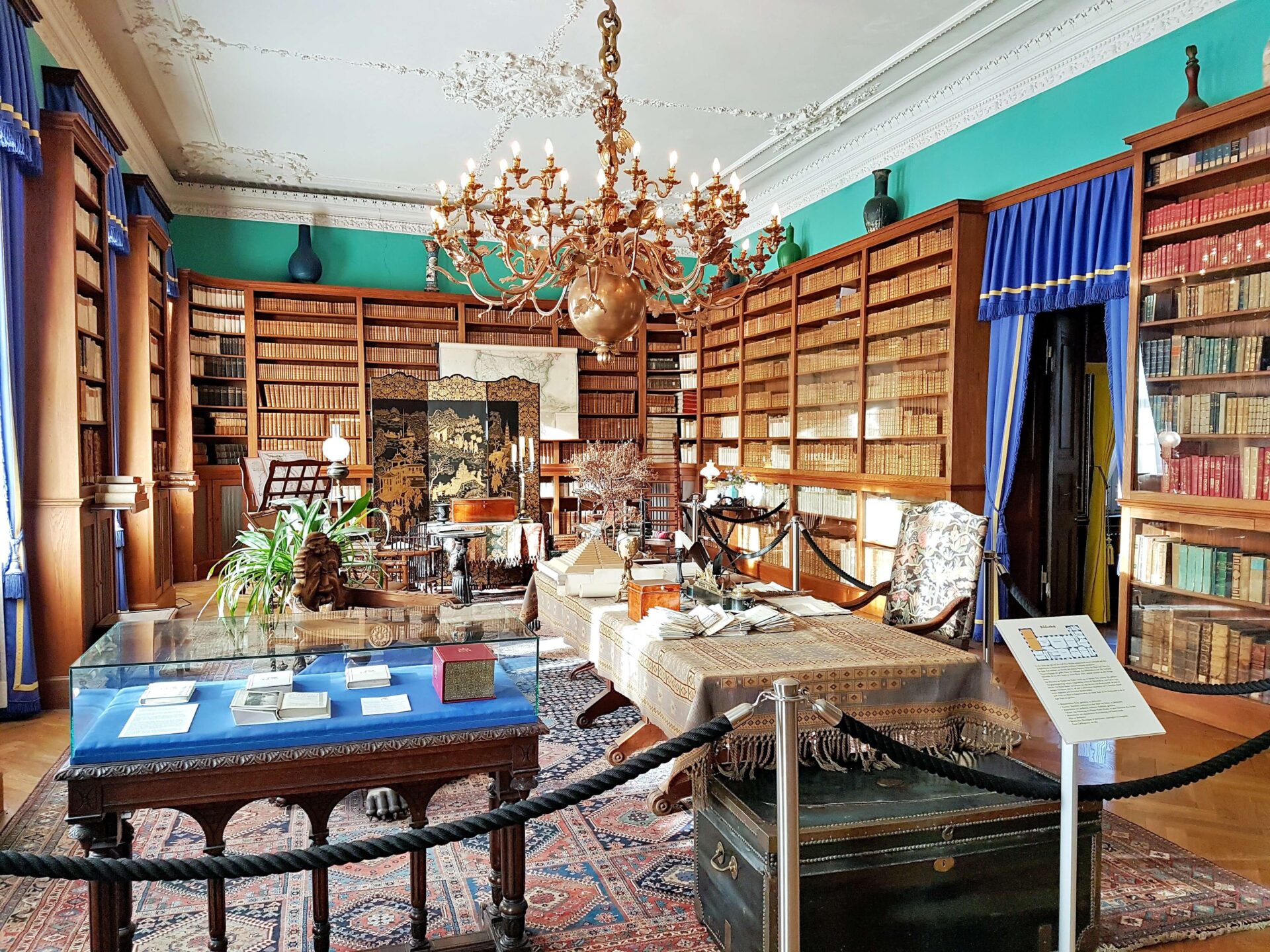 Bibliothek von Schloss Branitz