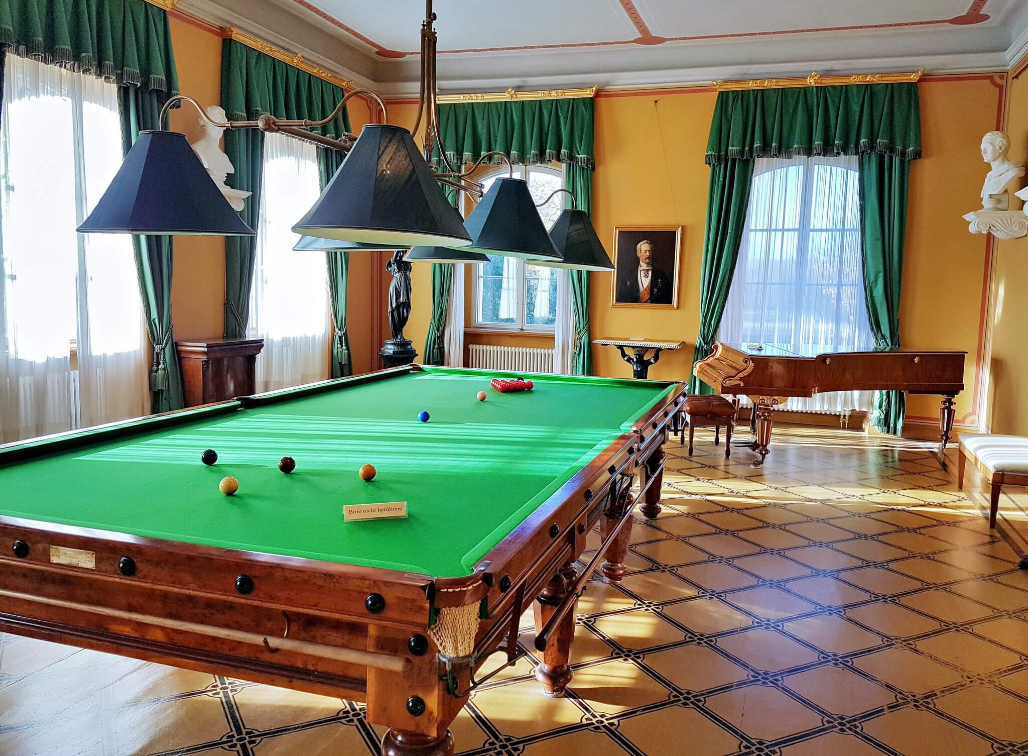 Billiardzimmer von Schloss Branitz