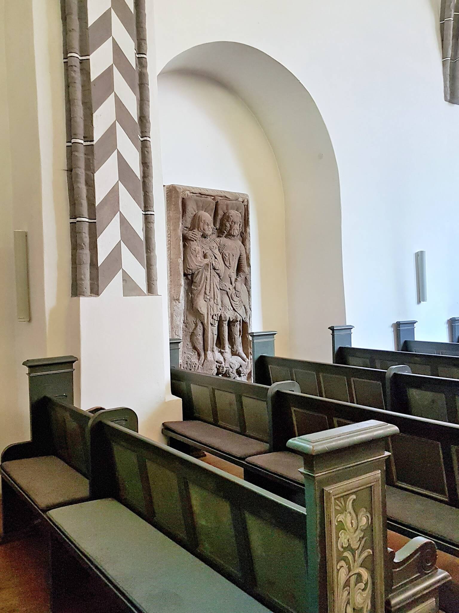 Bänke in der Klosterkirche